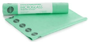 Rollo bayeta microglass verdes (6 paños)