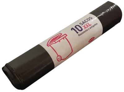 Bolsa basura negra 85x105 G/100 (10uds)