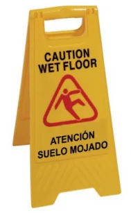 Señalizador piso humedo
